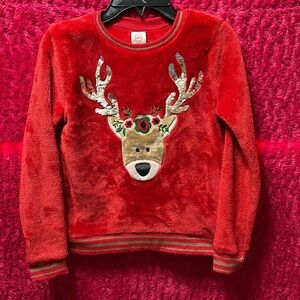 Reindeer Christmas fleece